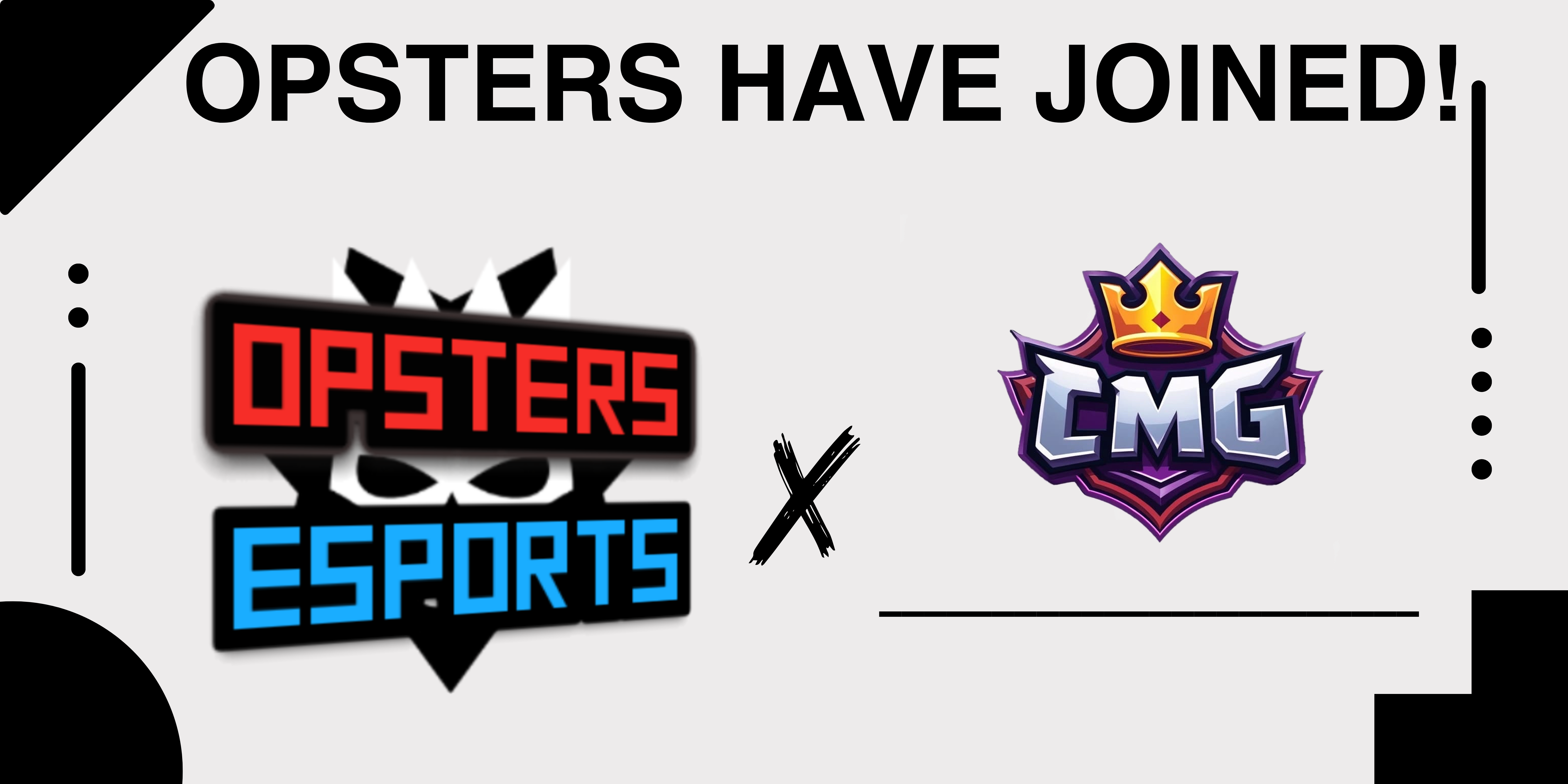 OpsterseSports CMG Cup Roster Announcement